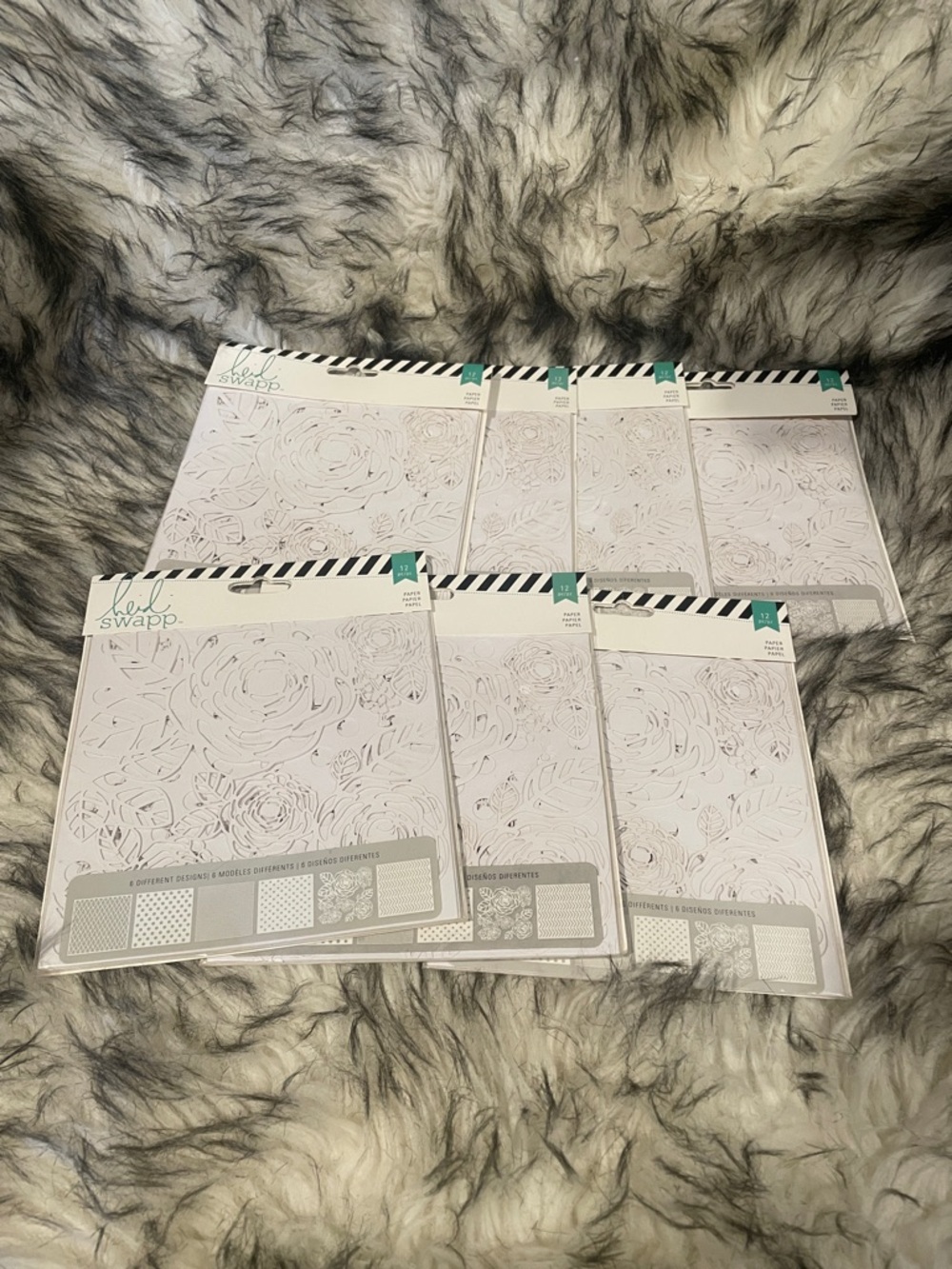 NWT-Heidi Swapp Paper Lace Lace Cutout 6 Designs 7 Sets Including!